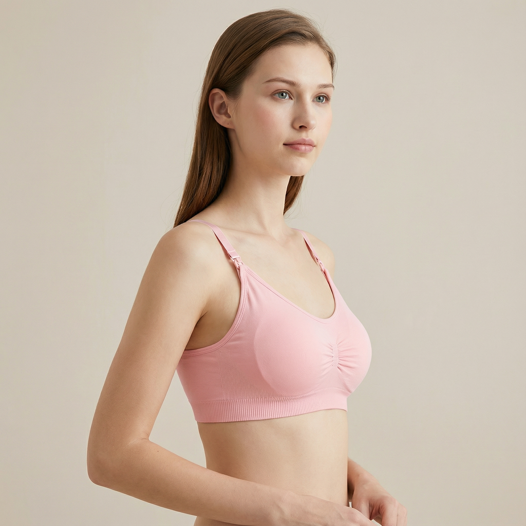 Arelia - Breastfeeding bra pink-3-1