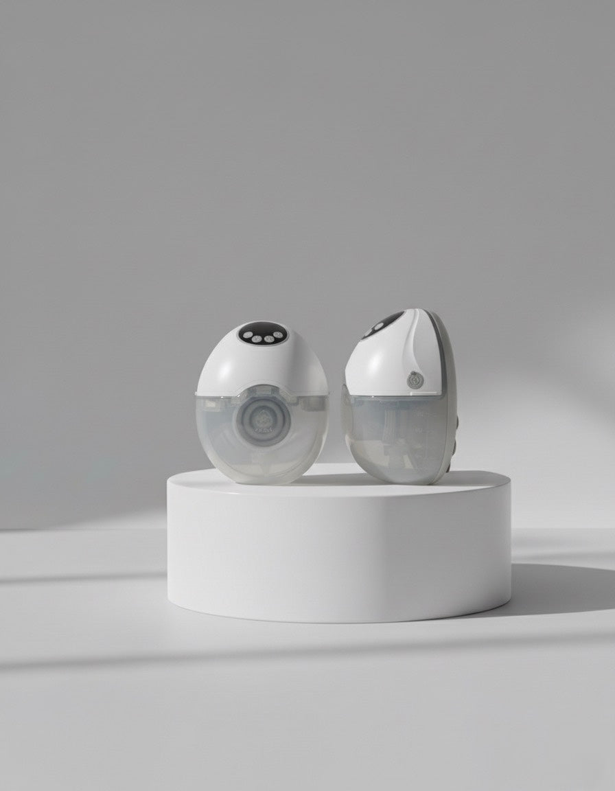 Wearable Electric Breast Pump - Gray