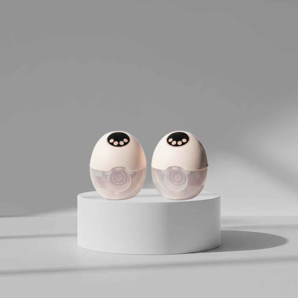 Wearable Electric Breast Pump  - Pink